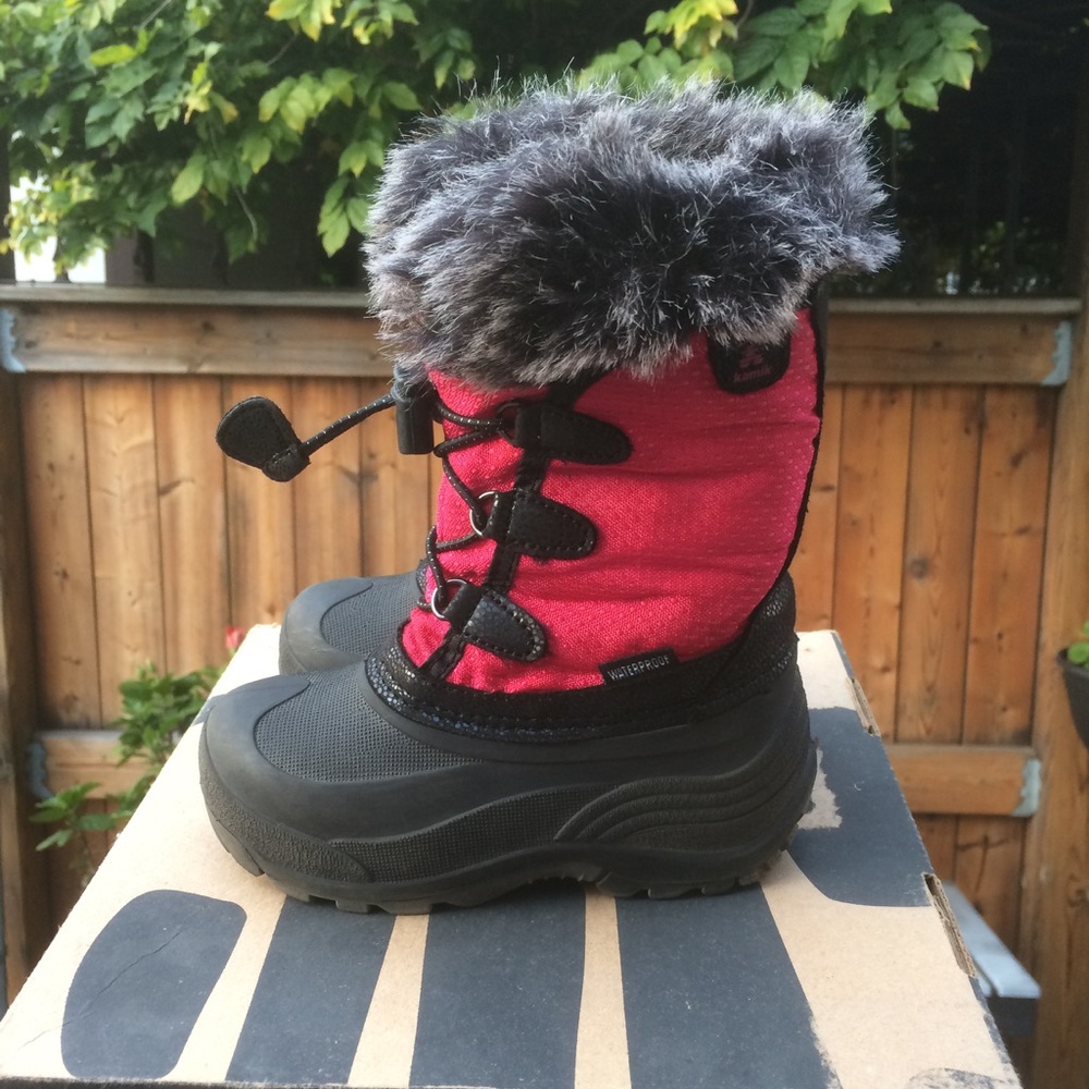 Kamik Waterproof Winter Boots Size 10c